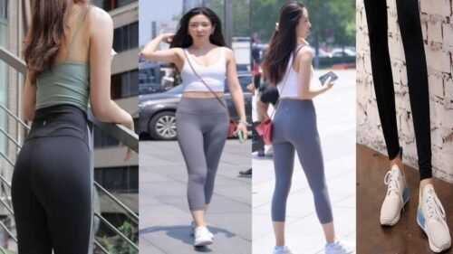 How to wear yoga pants